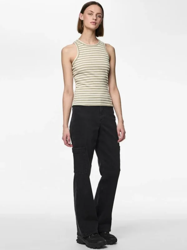 Pieces PCRuka Boxer Tank Top Tea Cloud Dancer- T-shirts & Tops