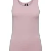 Pieces PCSirene Tank Top Dawn Pink- T-shirts & Tops