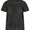 Pieces PCStacy SS Lace Top- T-shirts & Tops