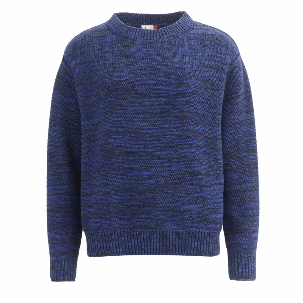 pwo_grobstrickpullover_go_0.webp People Wear Organic PWO Grobstrickpullover GOTS Melange- Strick & Cardigans