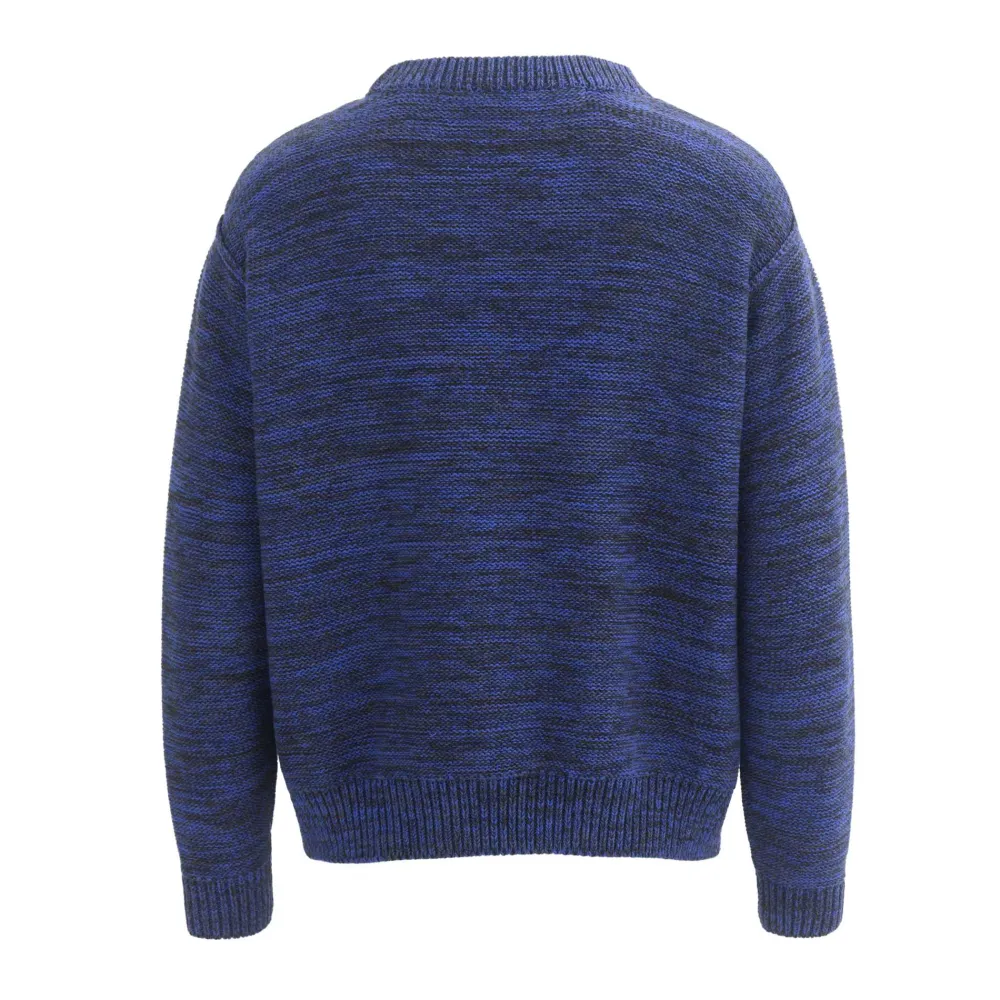 pwo_grobstrickpullover_go_1.webp People Wear Organic PWO Grobstrickpullover GOTS Melange- Strick & Cardigans