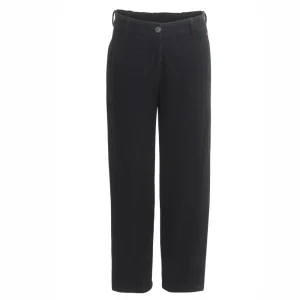 People Wear Organic PWO Kord-Hose GOTS Schwarz- Hosen