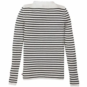 People Wear Organic PWO Rippstrick Pullover geringelt- Strick & Cardigans