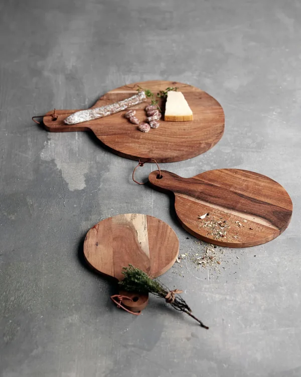 House Doctor Schneidebrett, Cutting boards, Natur- Küche & Gedeckter Tisch