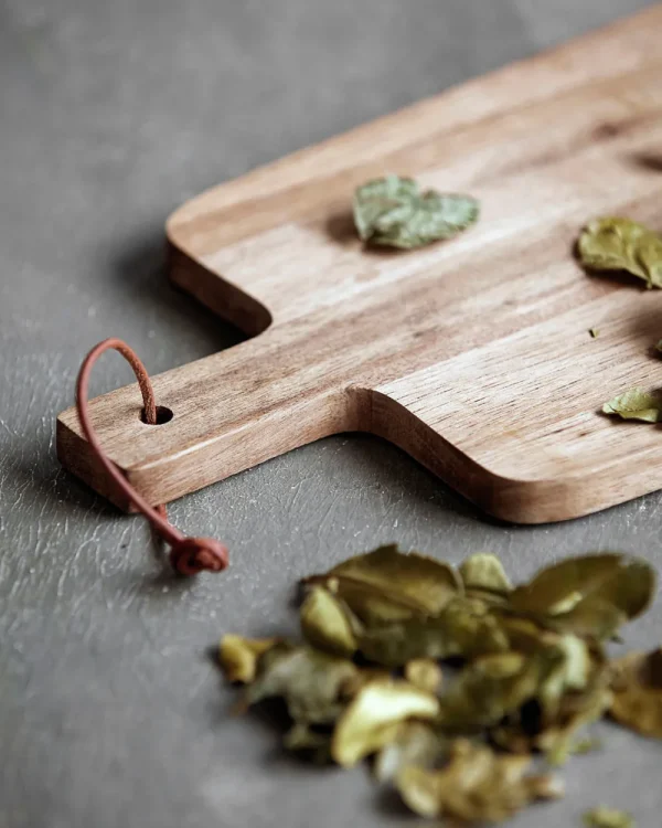 House Doctor Schneidebrett, Walnut, Natur 35 cm- Küche & Gedeckter Tisch