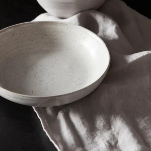 House Doctor Schüssel, Pion, Grau/ weiß- Geschirr