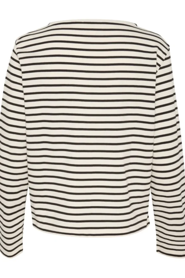 Soaked SKNeo New Tee LS Whisper White- Shirts & Blusen