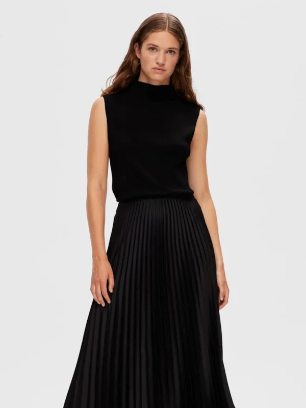 Selected Femme SLFCaro SL Knit Top- T-shirts & Tops