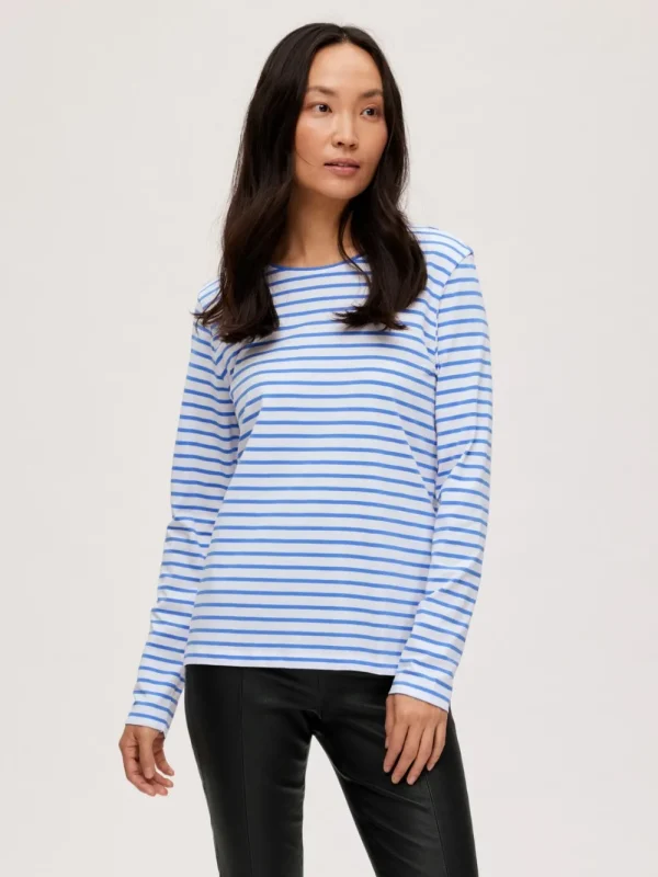 Selected Femme SLFEssential LA Striped O-Neck Tee- Shirts & Blusen