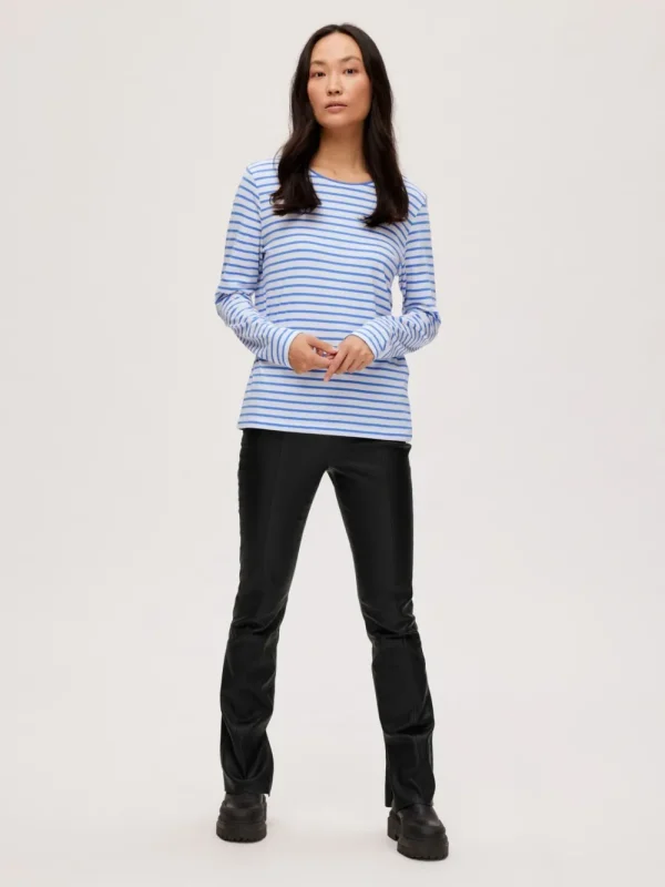 Selected Femme SLFEssential LA Striped O-Neck Tee- Shirts & Blusen