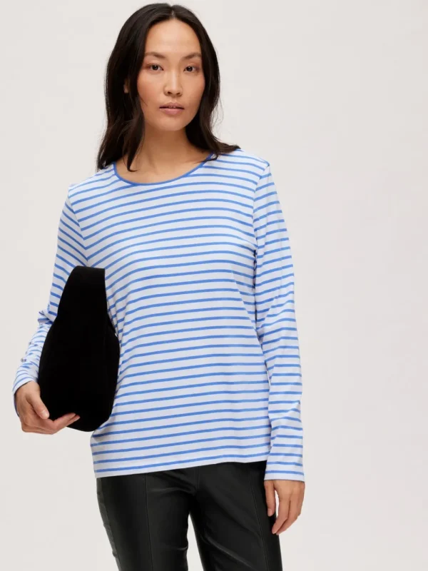 Selected Femme SLFEssential LA Striped O-Neck Tee- Shirts & Blusen