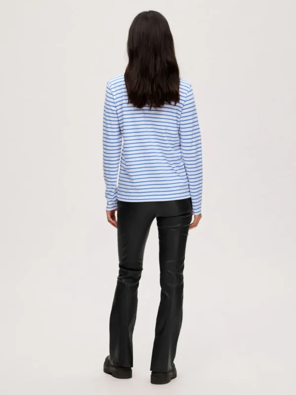 Selected Femme SLFEssential LA Striped O-Neck Tee- Shirts & Blusen