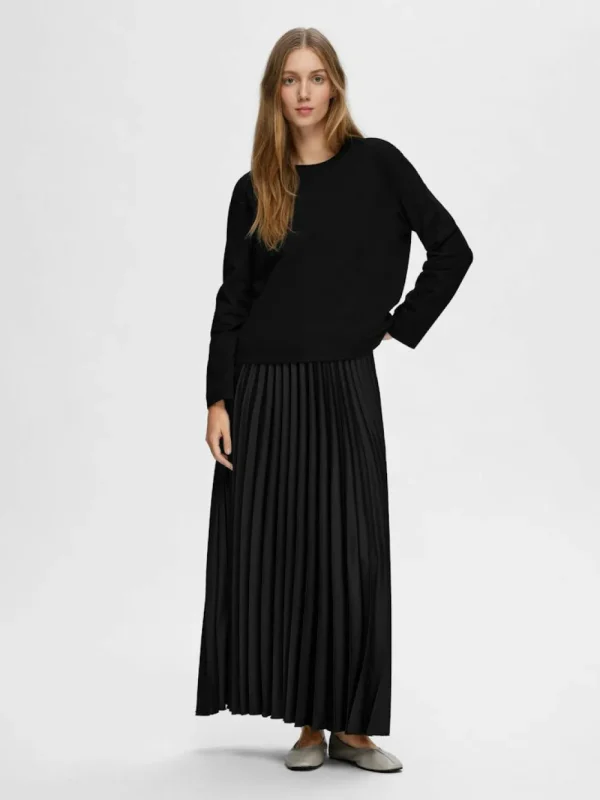 Selected Femme SLFEssential LS Boxy Tee- Shirts & Blusen