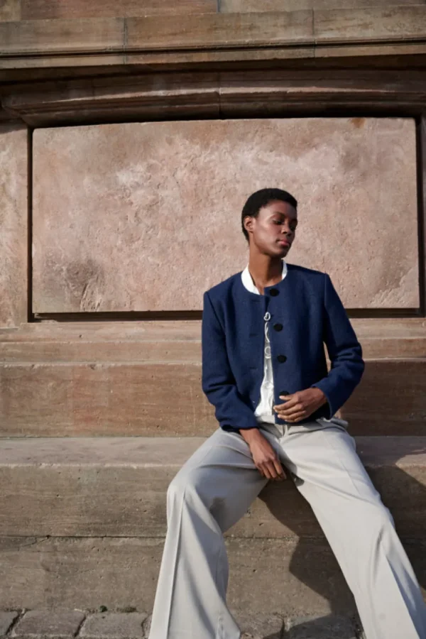 Soaked SLLilith Jacket Naval Academy- Mäntel & Jacken