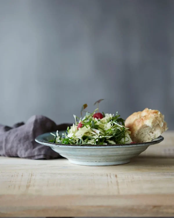 House Doctor Suppenteller/Schüssel, Rustic, Grau/Blau- Geschirr