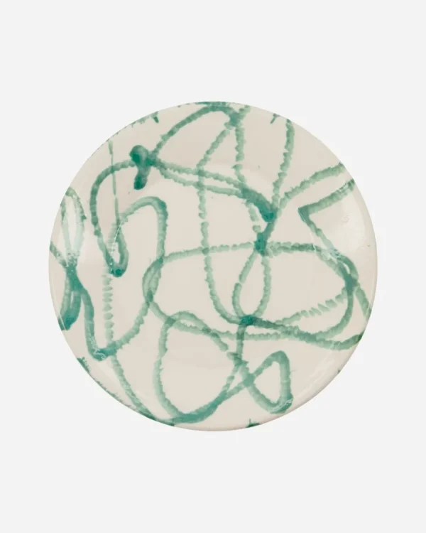 House Doctor Teller, Jamm, Grün- Geschirr