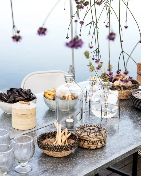 House Doctor Vase Lana, Klar- Dekoration