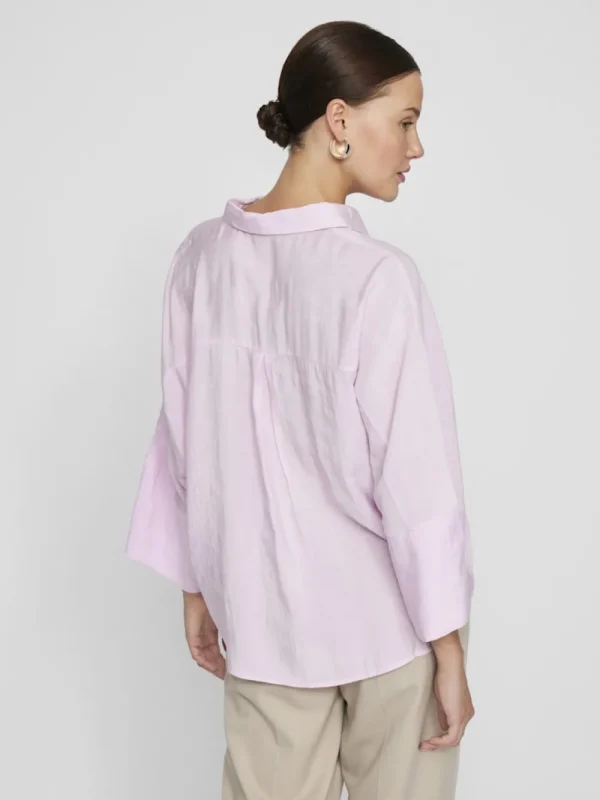 Vila Viaspyn 3/4 Loose Shirt Winsome Orchid- Shirts & Blusen