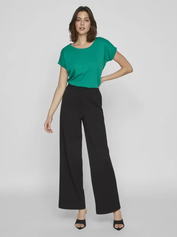 Vila VIDreamers New Pure T-Shirt Ultramarine Green- T-shirts & Tops