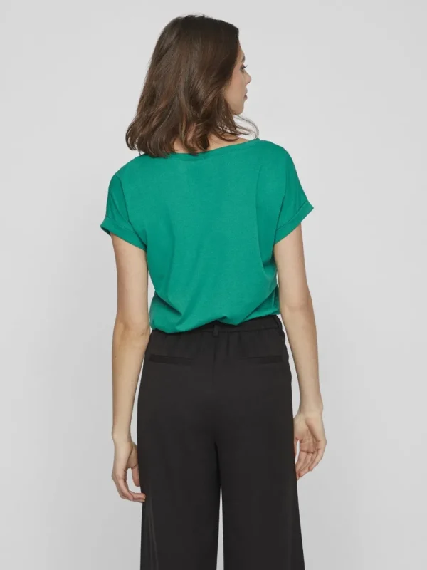 Vila VIDreamers New Pure T-Shirt Ultramarine Green- T-shirts & Tops