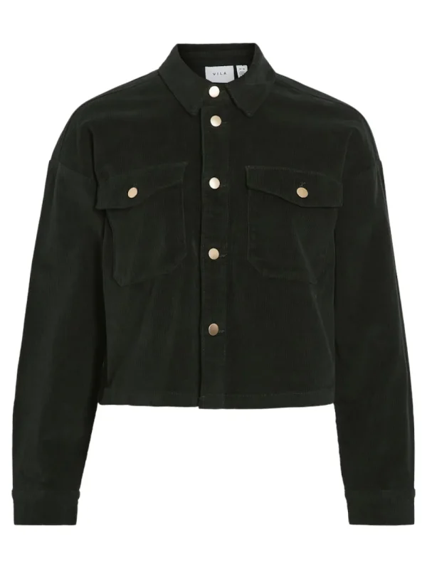 Vila VIFrost L/S Loose Corduroy Jacket- Mäntel & Jacken