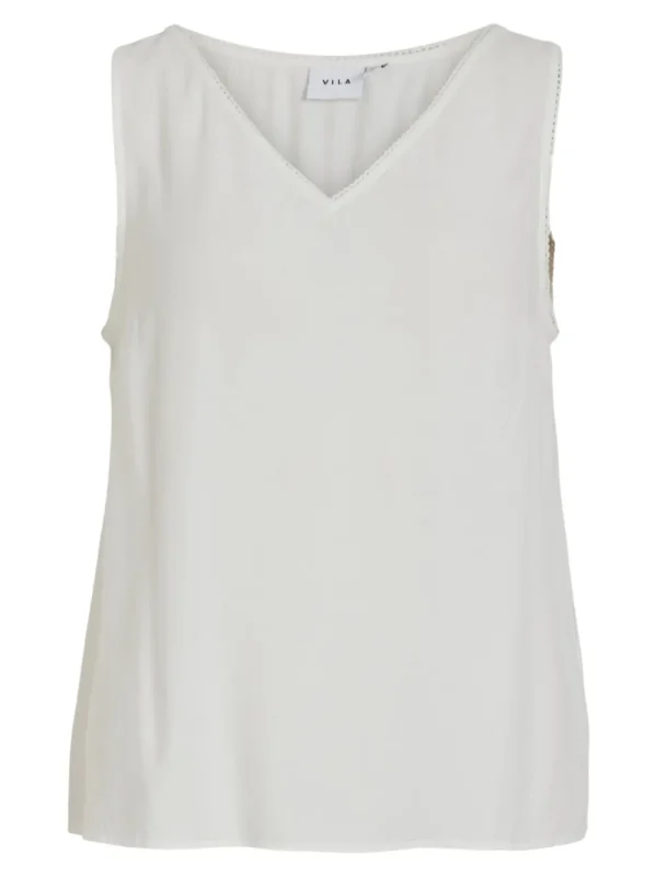 Vila VIFulia V-Neck Top- T-shirts & Tops