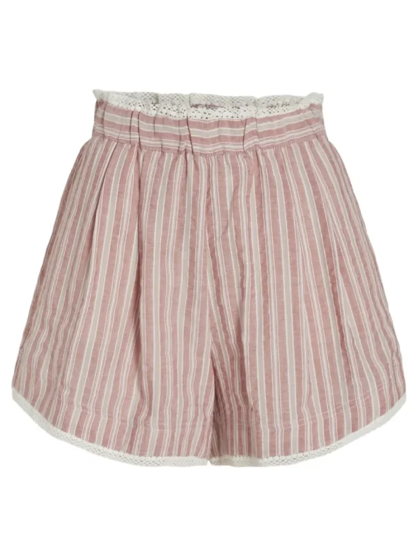 Vila VIHadil HW Shorts Brick Dust- Shorts