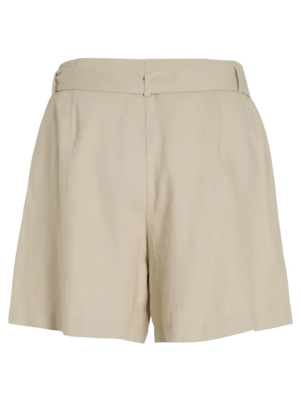 Vila VIJolanda HW Shorts Feather Gray- Shorts