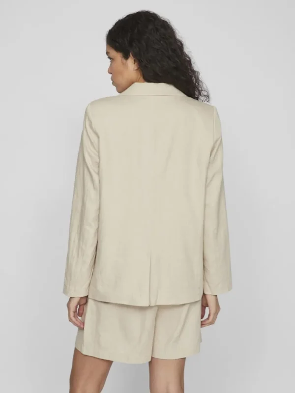 Vila VIJolanda L/S Blazer Feather Gray- Blazer