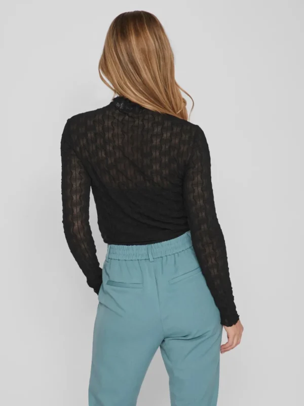 Vila VIMessa High Neck L/S Top- Shirts & Blusen