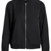 Vila VIPapaya L/S Bomber Jacket Black Beauty- Mäntel & Jacken
