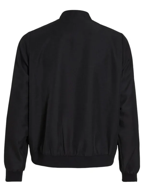 Vila VIPapaya L/S Bomber Jacket Black Beauty- Mäntel & Jacken