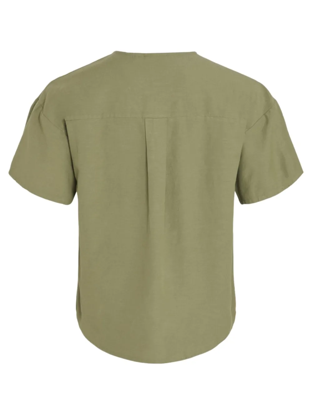 viprisilla_vneck_top_oil__5.webp Vila VIPrisilla V-Neck Top Oil Green- T-shirts & Tops
