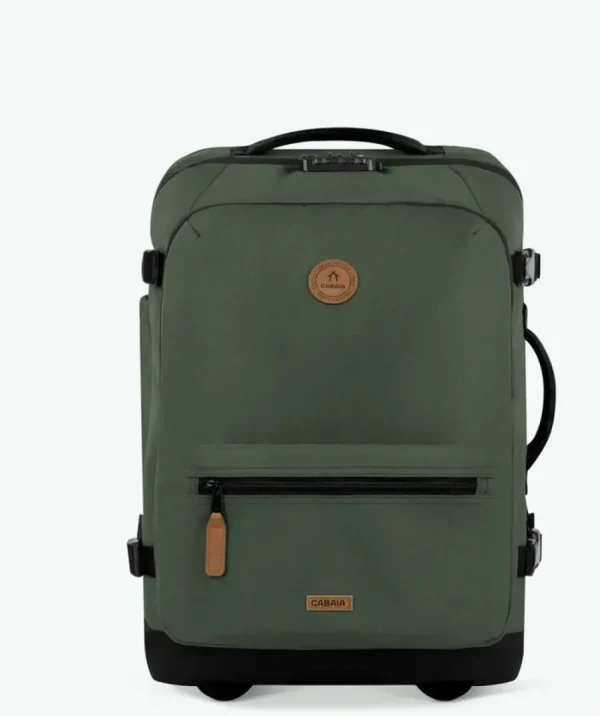 Cabaia Weichschalenkoffer S Coromandel Khaki- Taschen & Rucksäcke