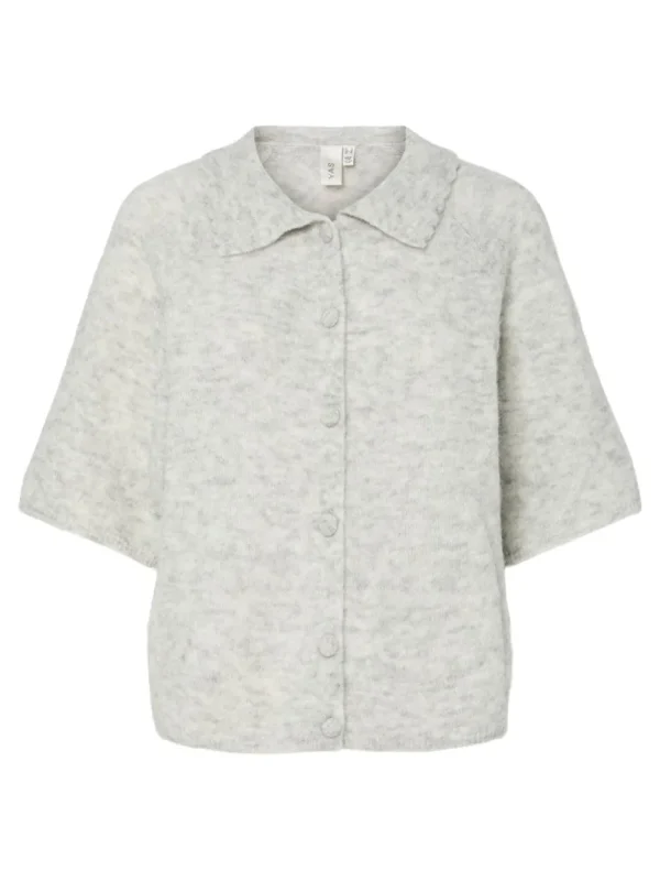 Yas Dura 2/4 Knit Cardigan LGM- Strick & Cardigans