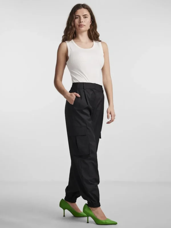 Yas Penni HW Ankle Pant- Hosen