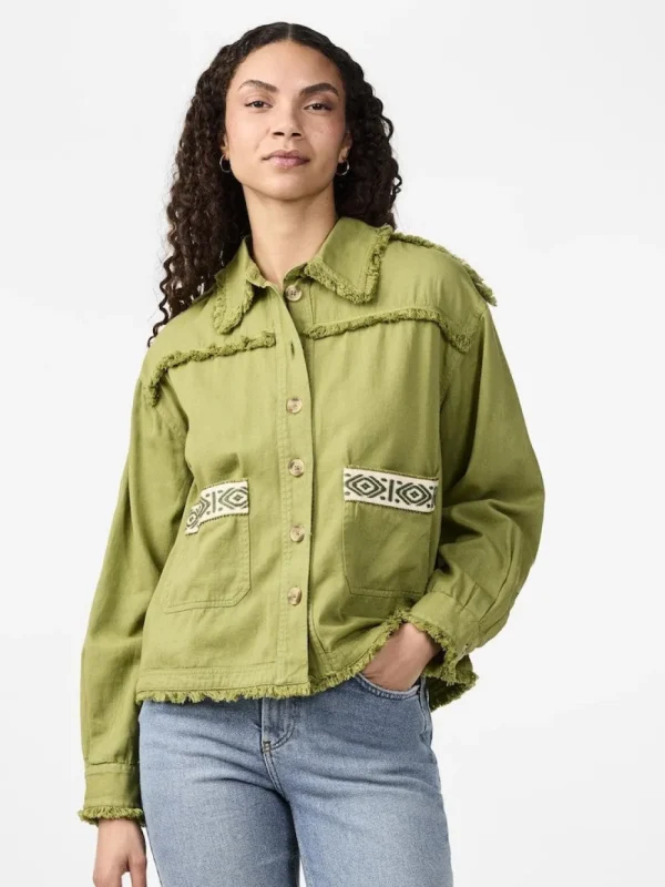 Yas Tokka Embroidery Jacket- Mäntel & Jacken