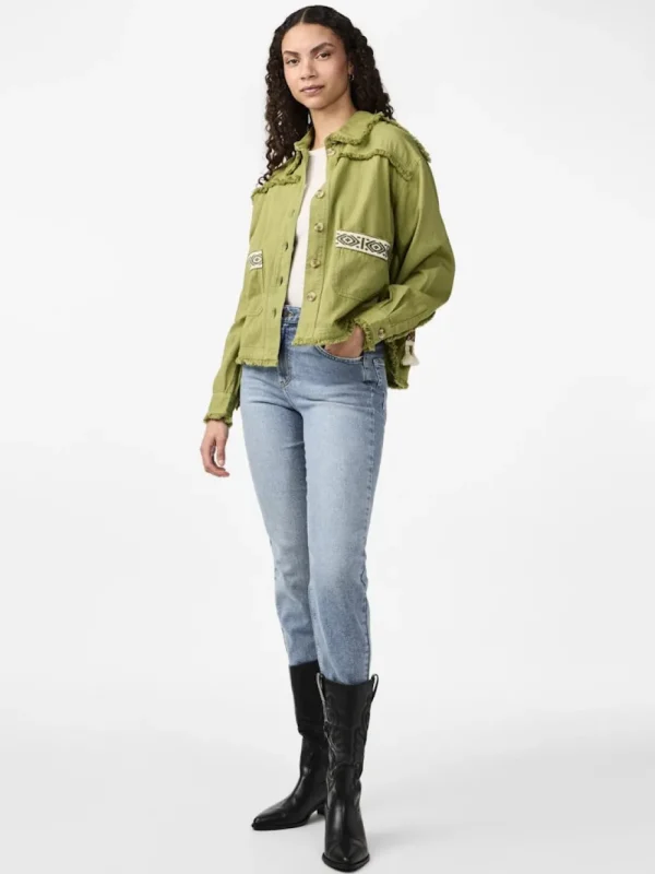 Yas Tokka Embroidery Jacket- Mäntel & Jacken