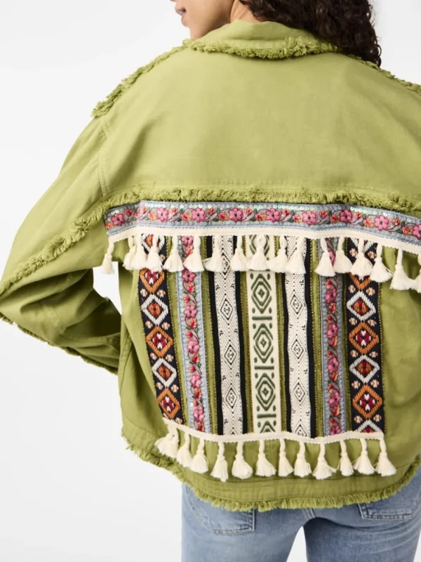 Yas Tokka Embroidery Jacket- Mäntel & Jacken